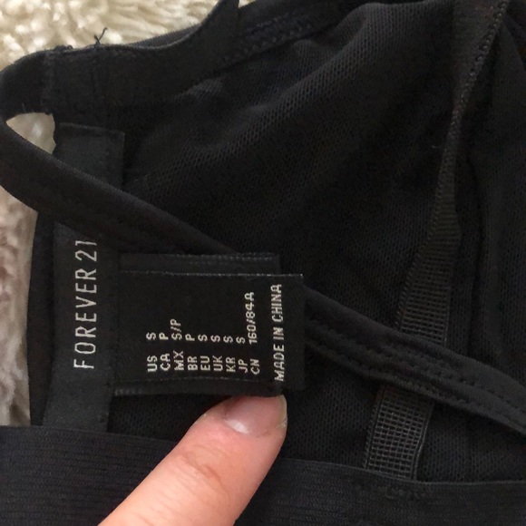 Sexy Black Cutout Bra - Picture 5 of 6